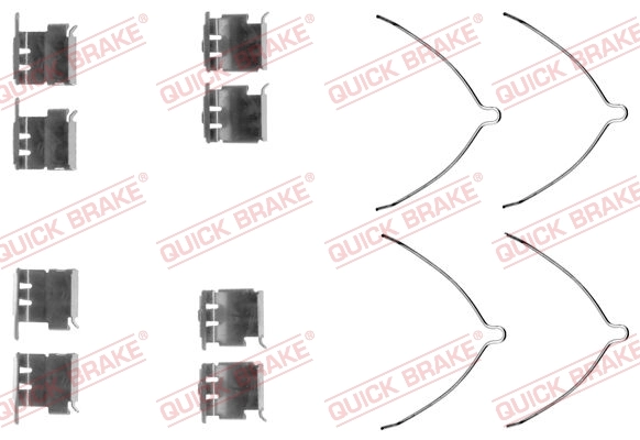 Accessory Kit, disc brake pad